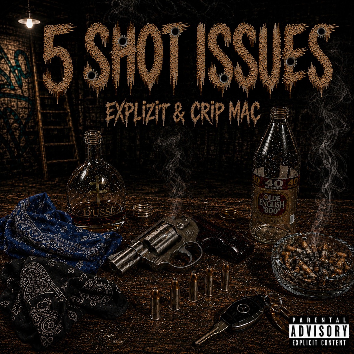 5 Shot Issues (feat. Crip Mac) - Single by Explizit album cover