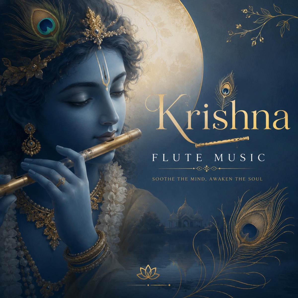 Krishna Flute Music - EP by Roshan Putwar album cover
