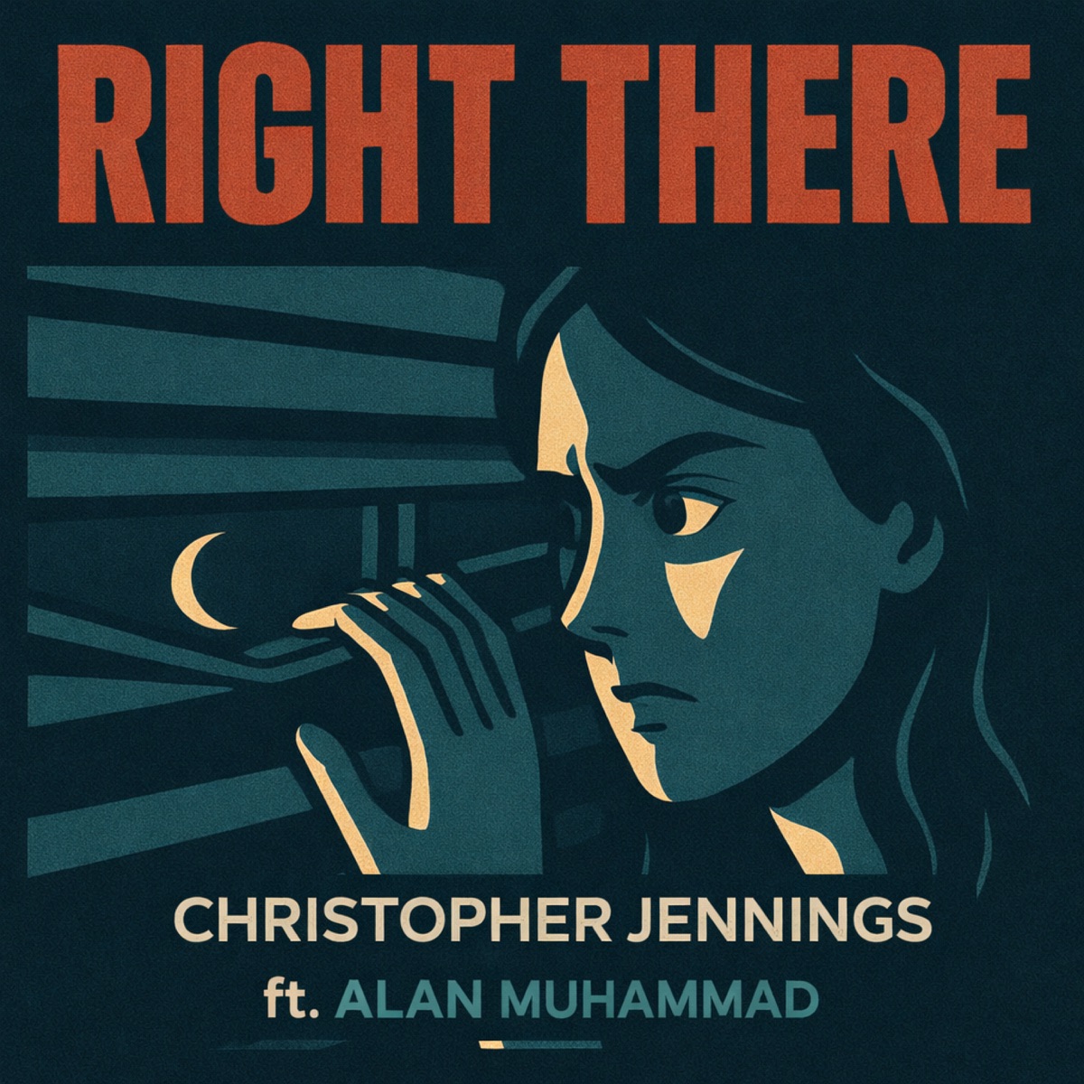 Right There - Single by Christopher Jennings album cover