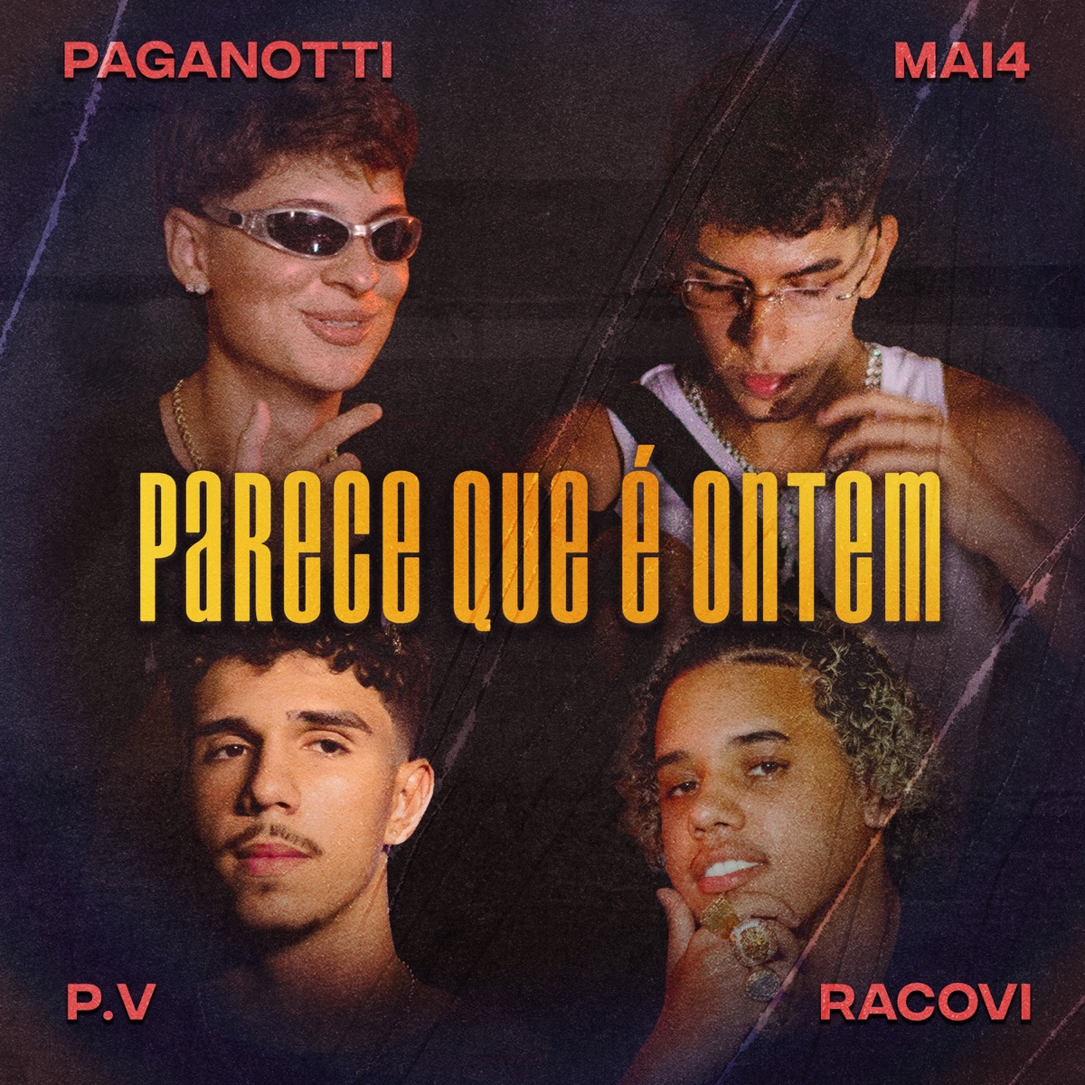 Parece Que É Ontem (feat. Racovi Oficial) - Single by MAI4, Paganotti & P.V album cover