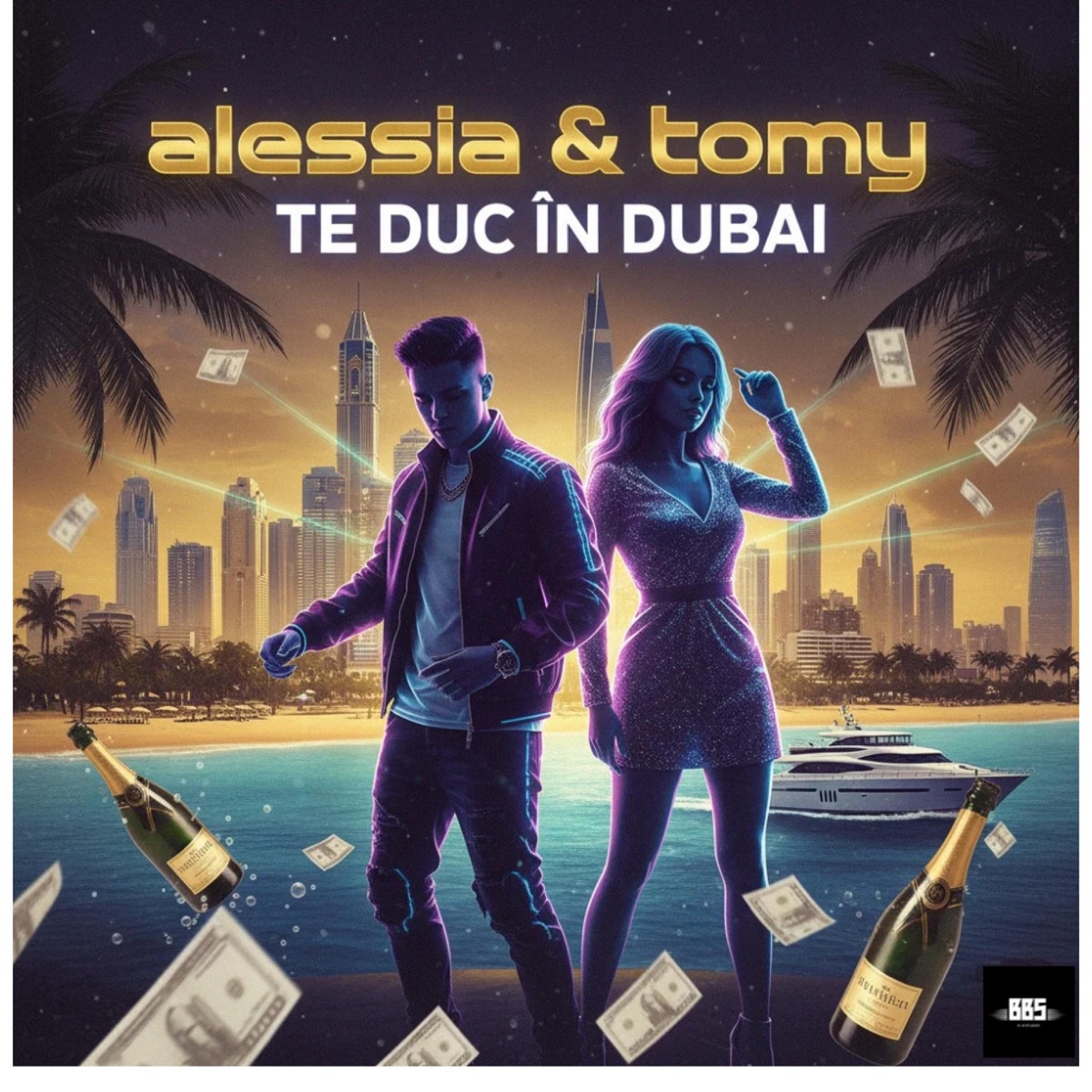 Te duc în dubai (feat. Tomy) - Single by Alessia RM album cover