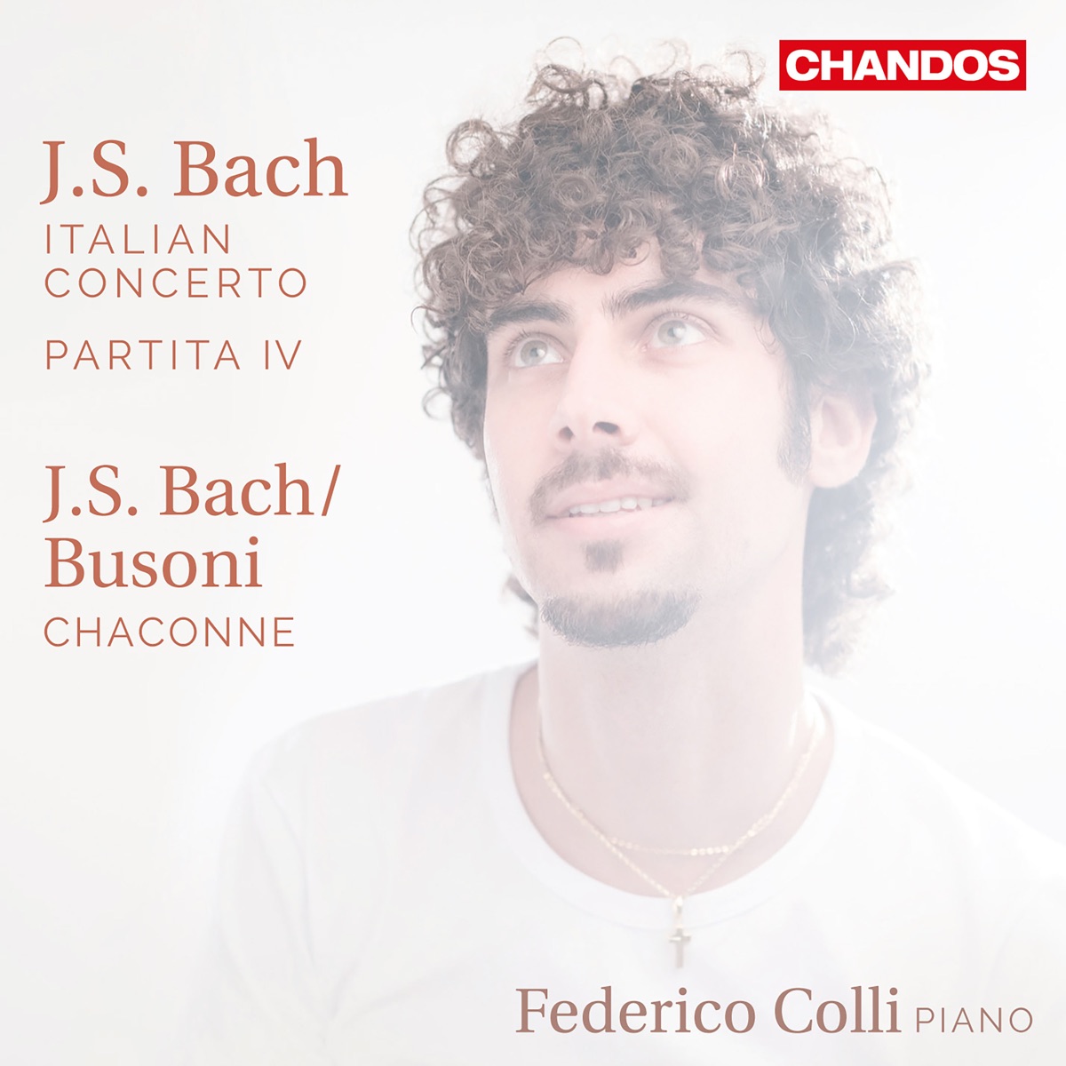 Bach: Italian Concerto, Partita No. 4 & Chaconne from Partita No. 2 by Federico Colli album cover