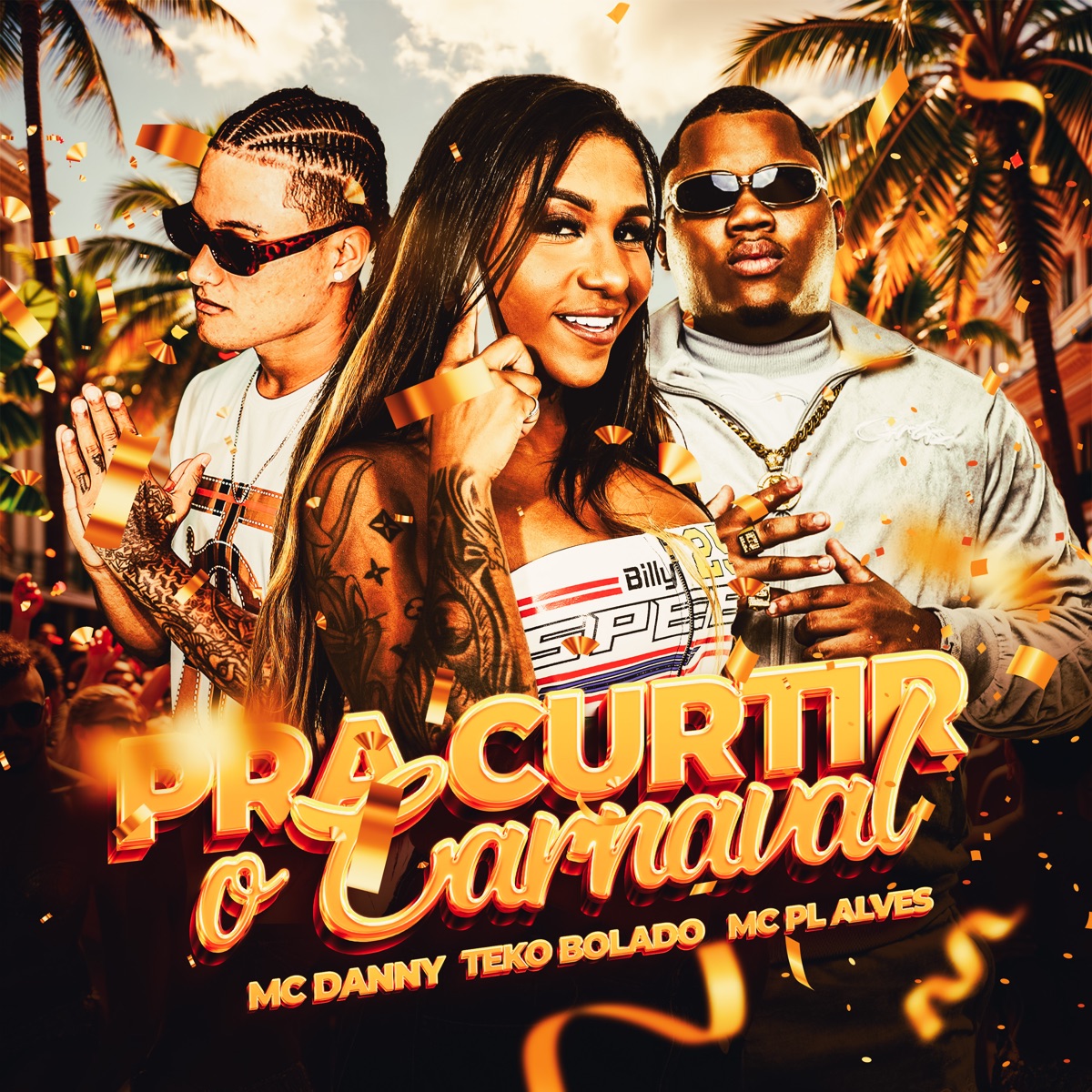 Pra Curtir o Carnaval - Single by Mc Danny, mc pl alves & Teko Bolado album cover