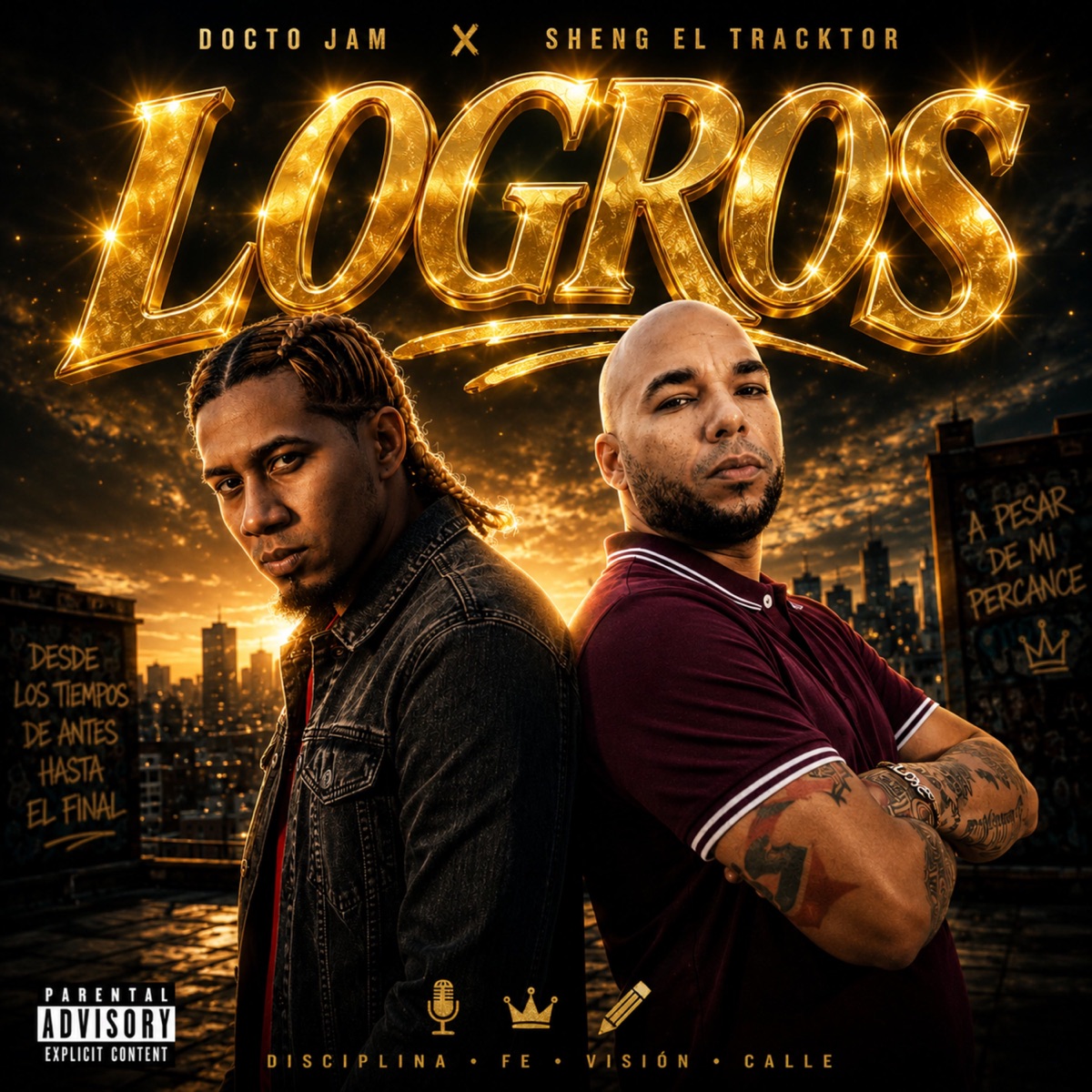 Logros - Single by Docto Jam & Sheng el Tracktor album cover