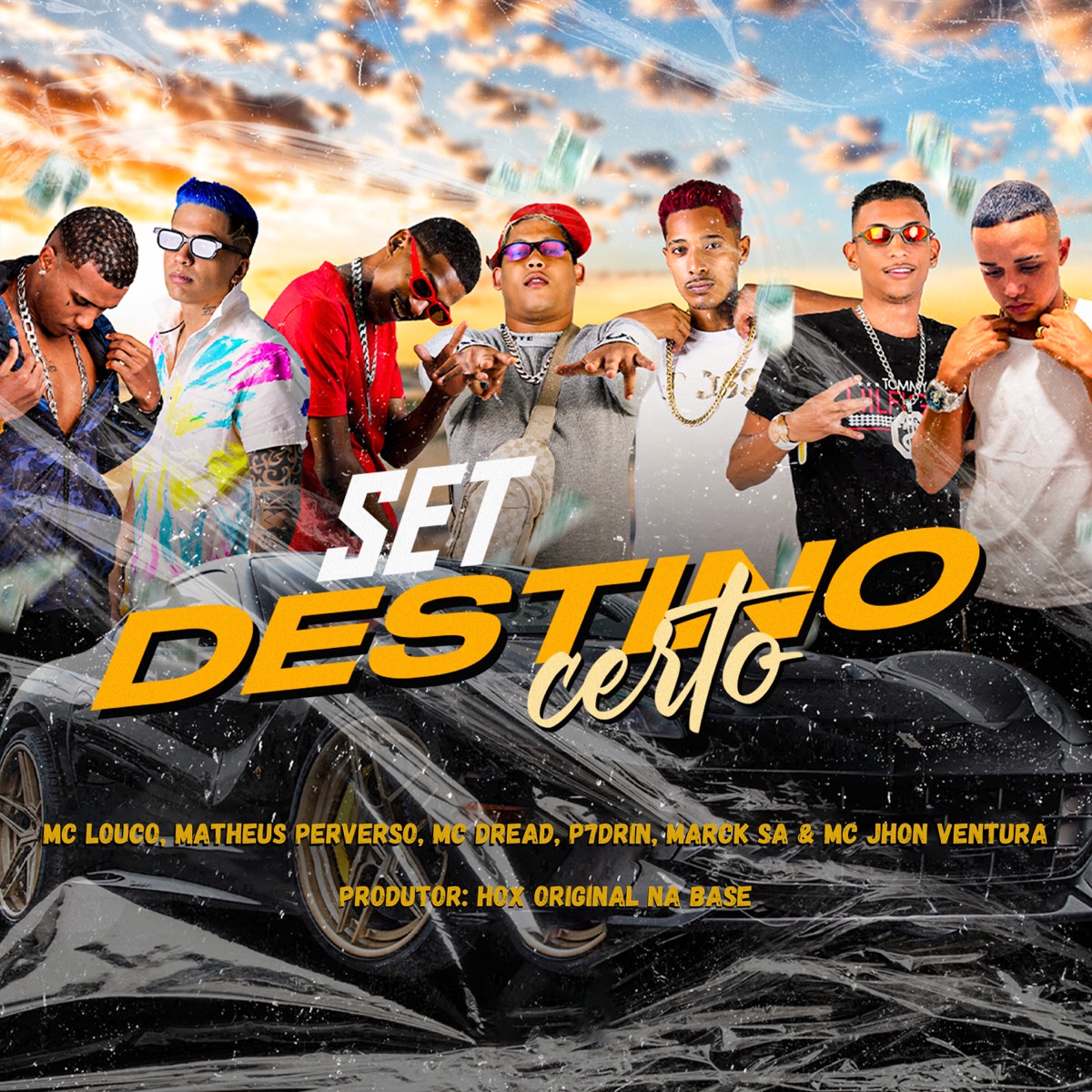 Set Destino Certo (feat. Marck SA, MC Jhon Ventura & P7drin) - Single by MC Louco, Matheus Perverso & Mc Dread album cover