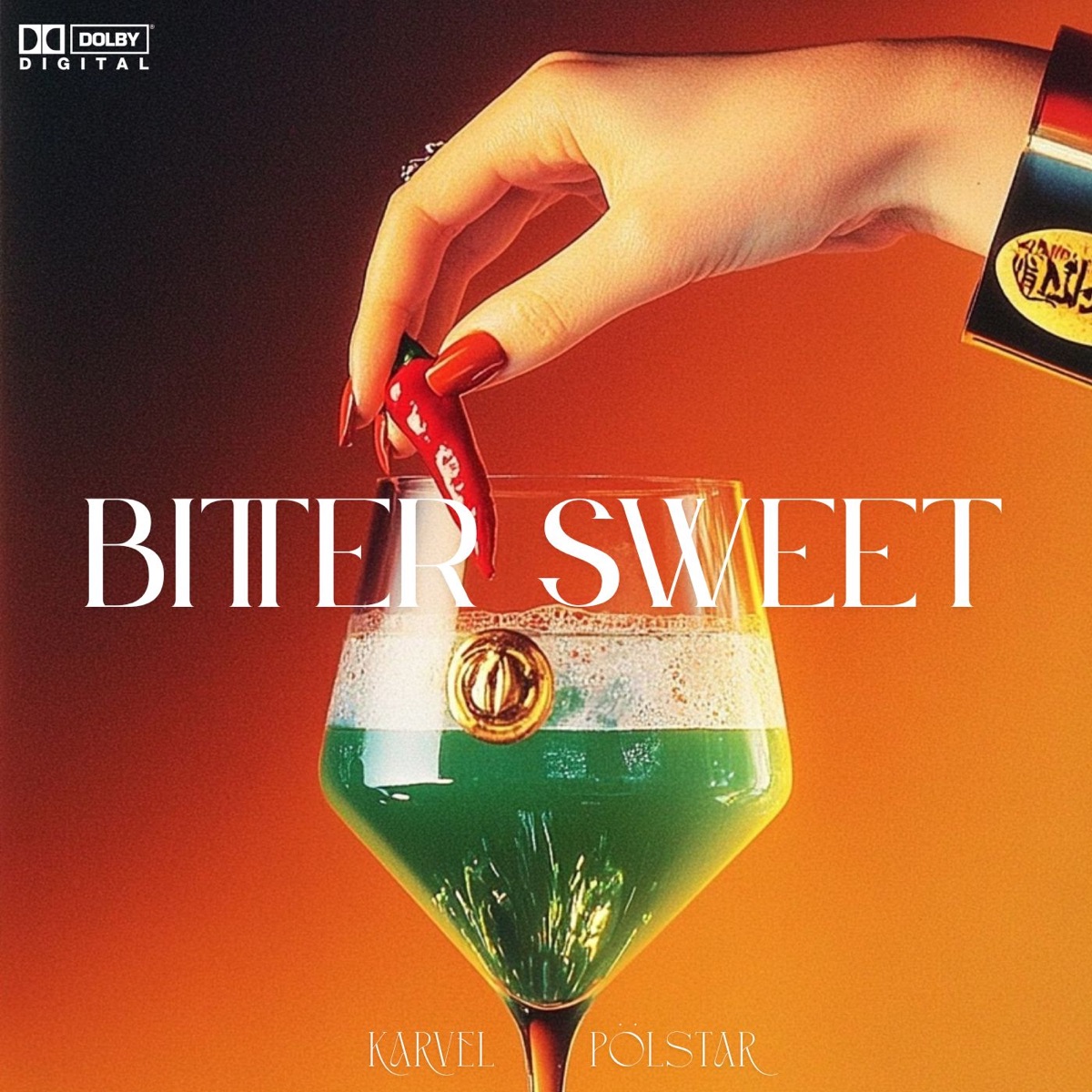 BITTER SWEET - Single by Karvel & PÖLSTAR album cover