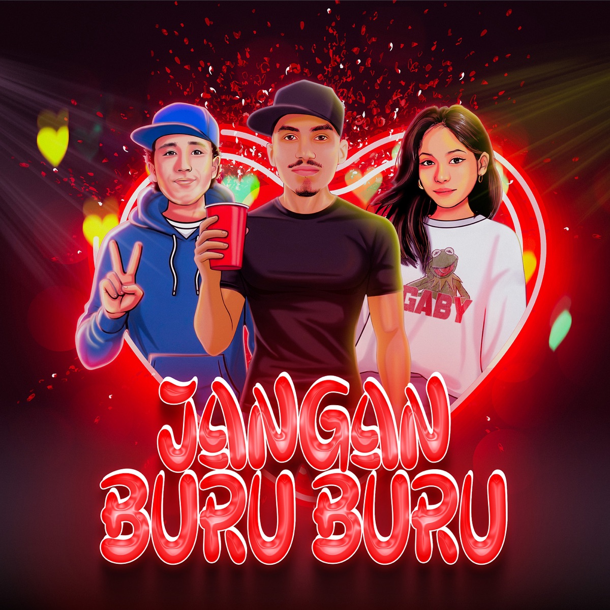 Jangan Buru Buru (feat. Louise Gabriella) - Single by Skull-T album cover