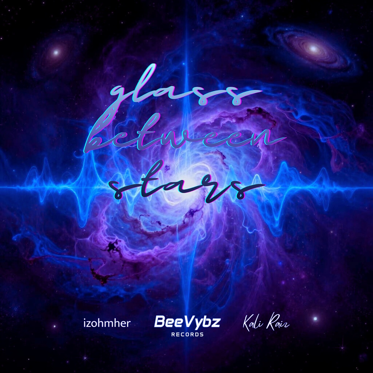 Glass Between Stars (feat. Kåli Raiz) - Single by izohmher album cover