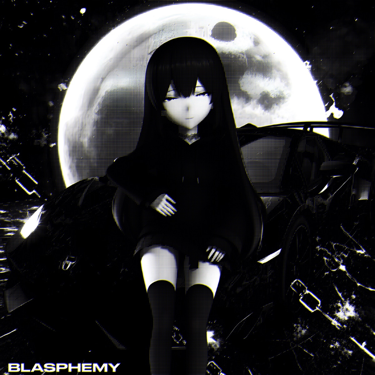 BLASPHEMY - Single by k1lløra & ØBL!V!ØN album cover