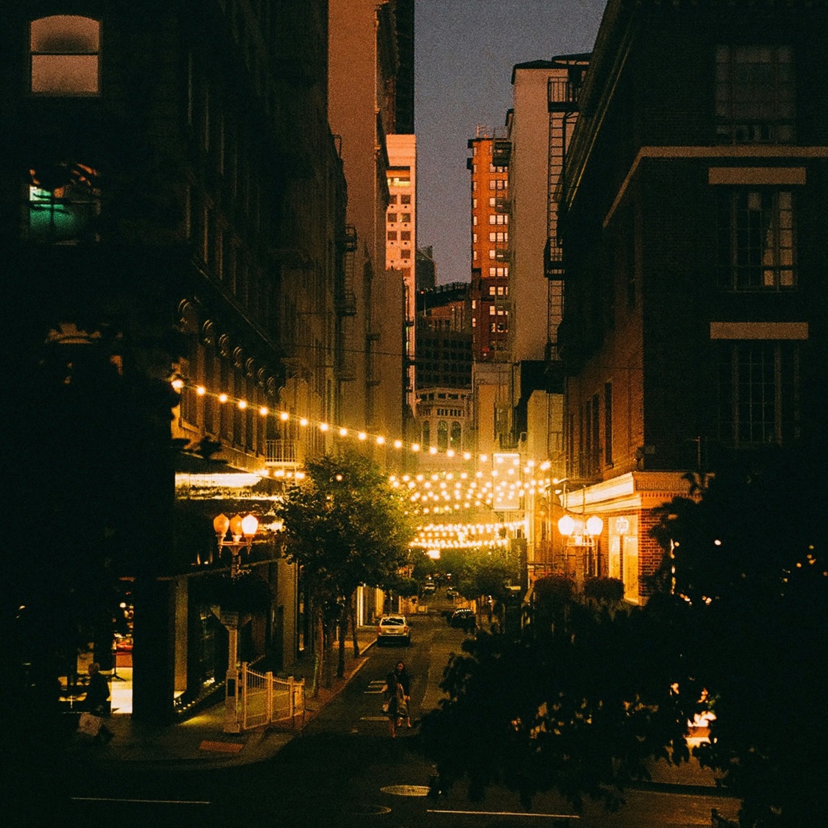 night lights. - Single by Thomas Asselman & St-Amour album cover