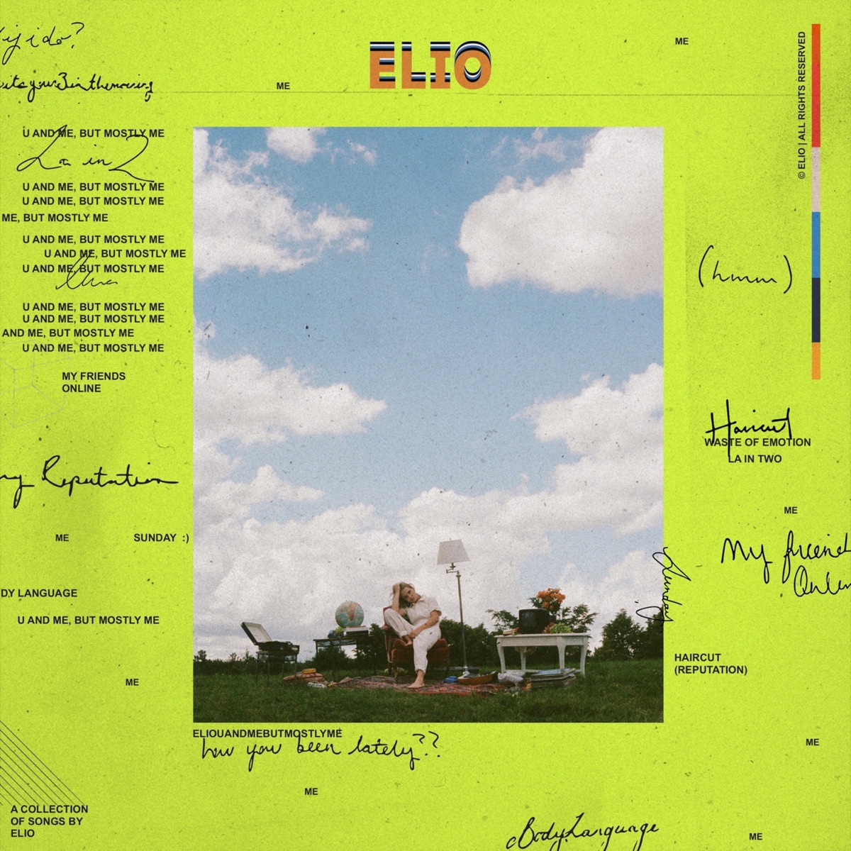 u and me, but mostly me by ELIO album cover