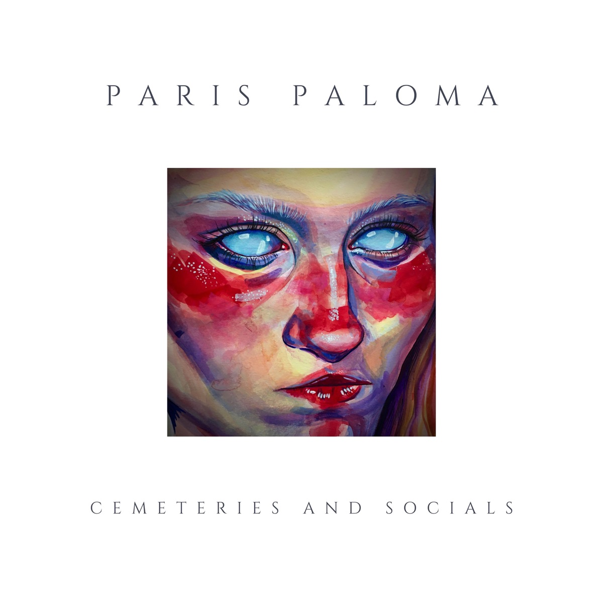 cemeteries and socials - EP by Paris Paloma album cover