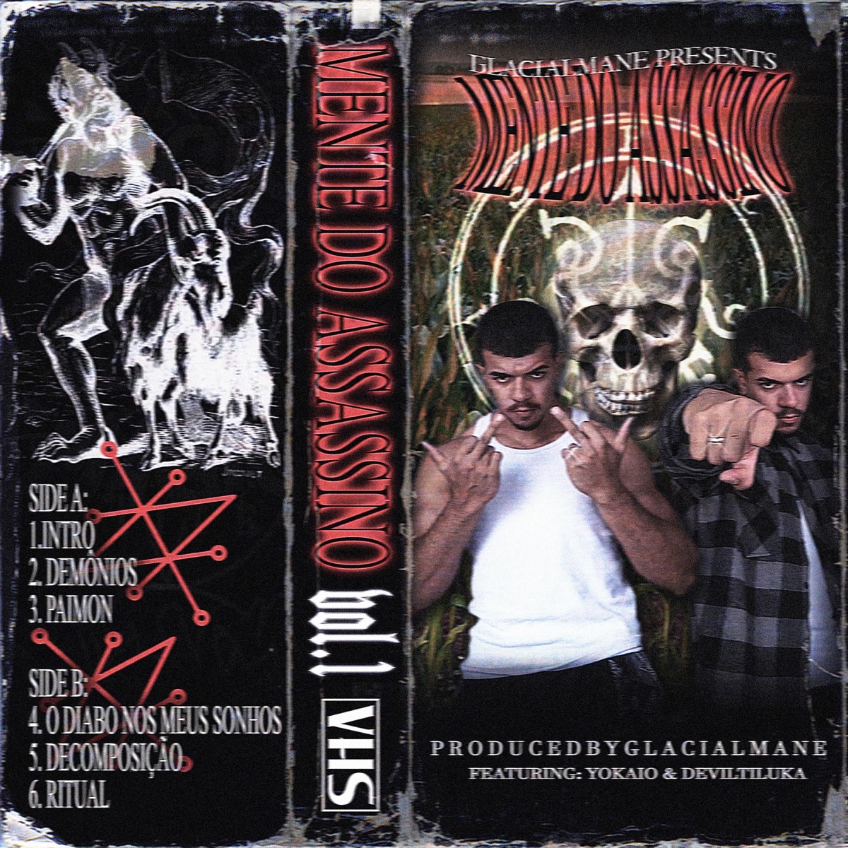 MENTE DO ASSASSINO - EP by Glacialmane album cover