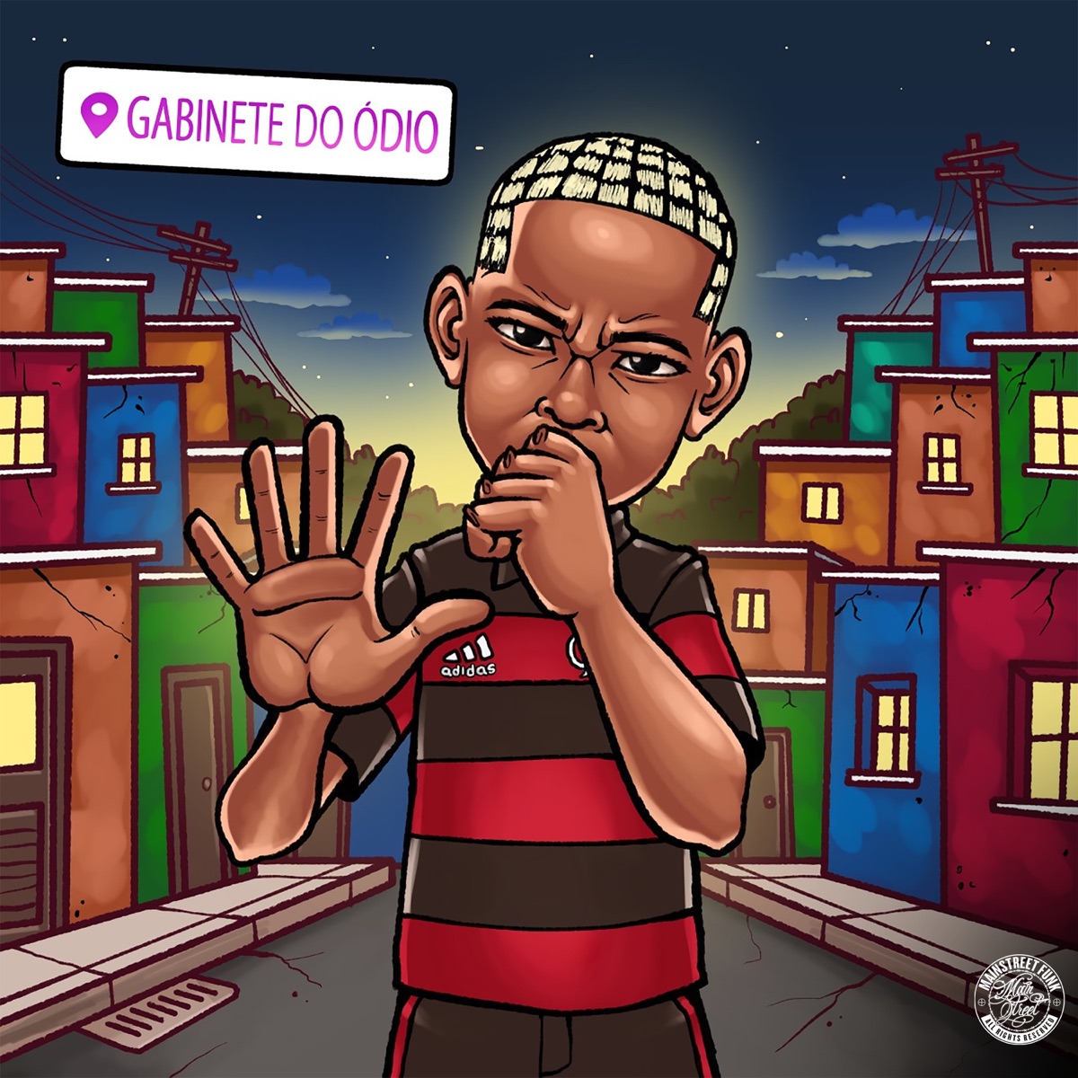 Gabinete do Ódio (feat. Dj Gs da Reta velha) - Single by FP do Trem Bala, MC BLACK DA PENHA, Mc Buret & DJ Luanzinho album cover