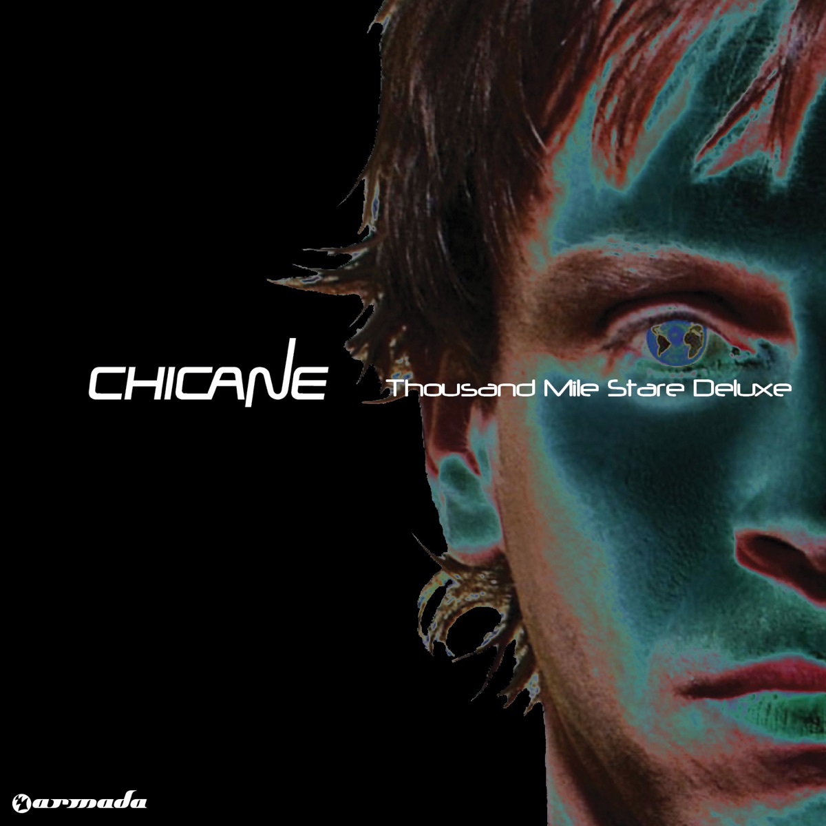 Thousand Mile Stare (Deluxe Version) by Chicane album cover