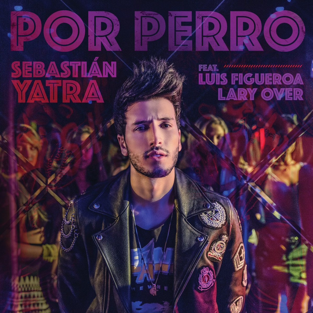 Por Perro (feat. Luis Figueroa & Lary Over) - Single by Sebastián Yatra album cover
