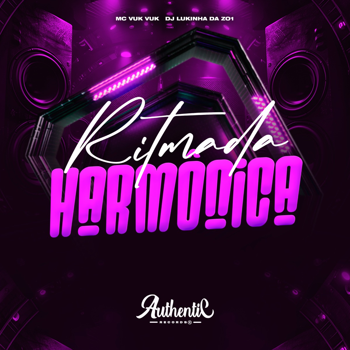 Ritmada Harmônica - Single by DJ LUKINHA DA ZO1 & Mc Vuk Vuk album cover