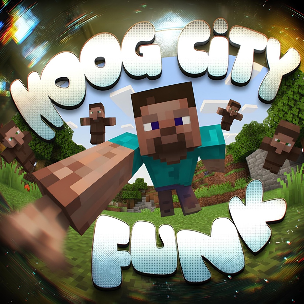 MOOG CITY FUNK - EP by DXNIK & DJ UBXS album cover