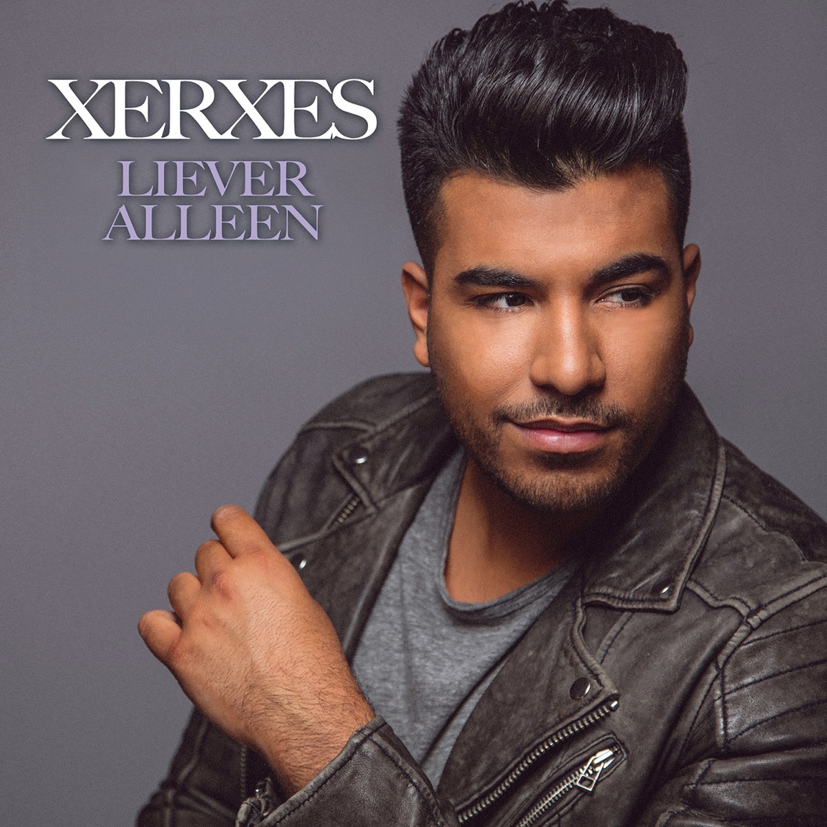 Liever Alleen - Single by Xerxes Naseri album cover