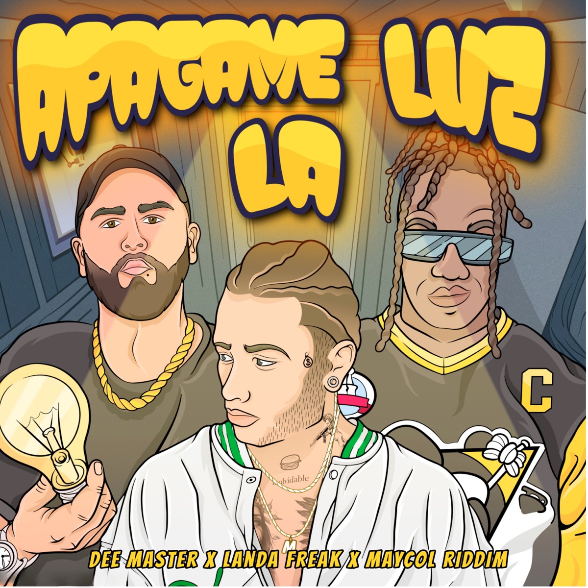 Apagame la Luz - Single by Dee Master, Landa Freak & Maycol Riddim album cover