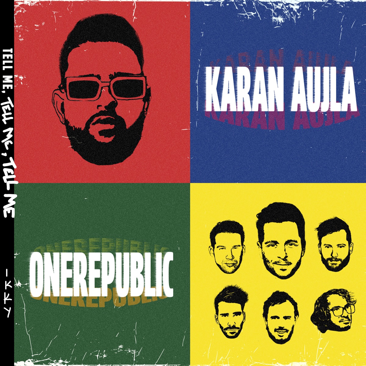 Tell Me - Single by Karan Aujla, OneRepublic & Ikky album cover