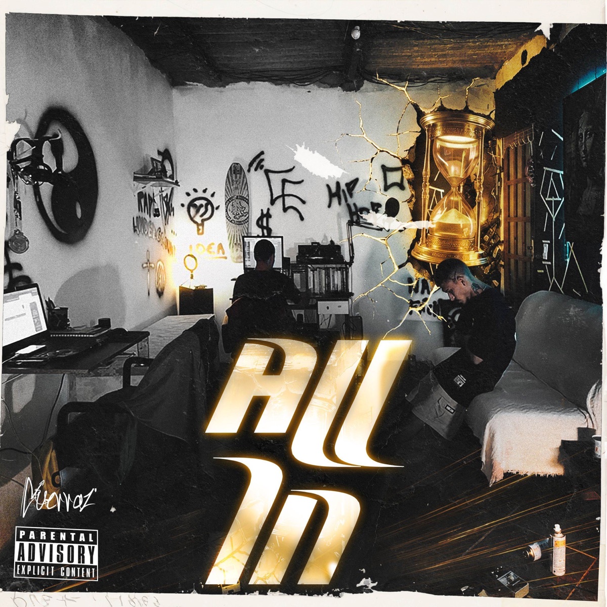 All In - Single by Guerraz album cover