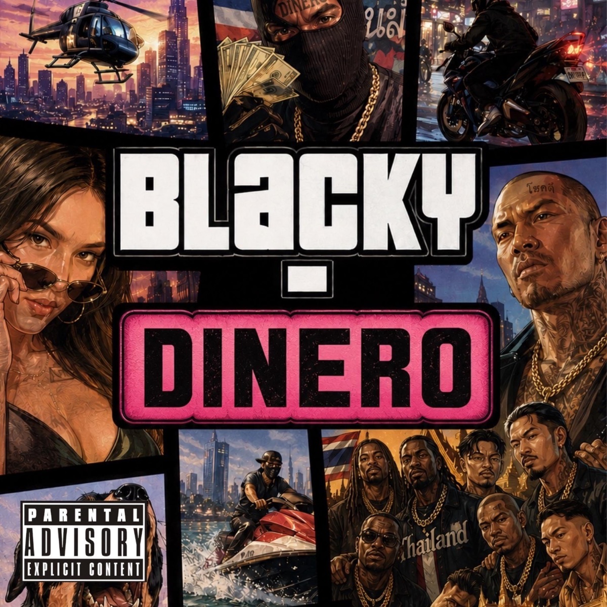 DINERO - Single by Blacky album cover