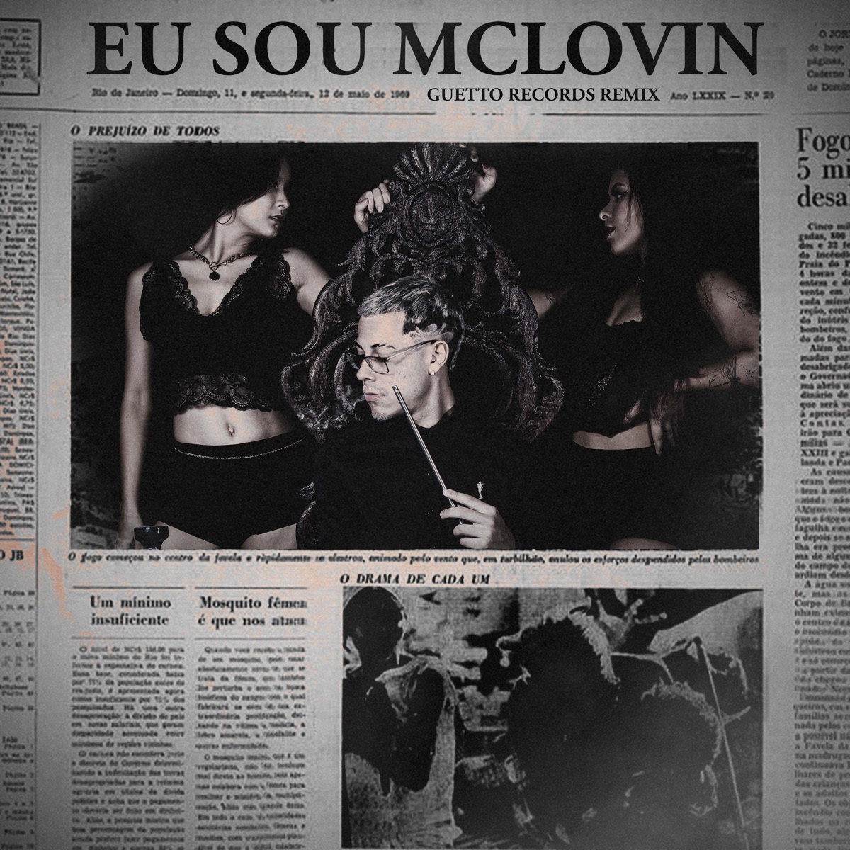 Eu Sou Mc Lovin (Remix) by McLOVIN & GUETTO RECORDS album cover
