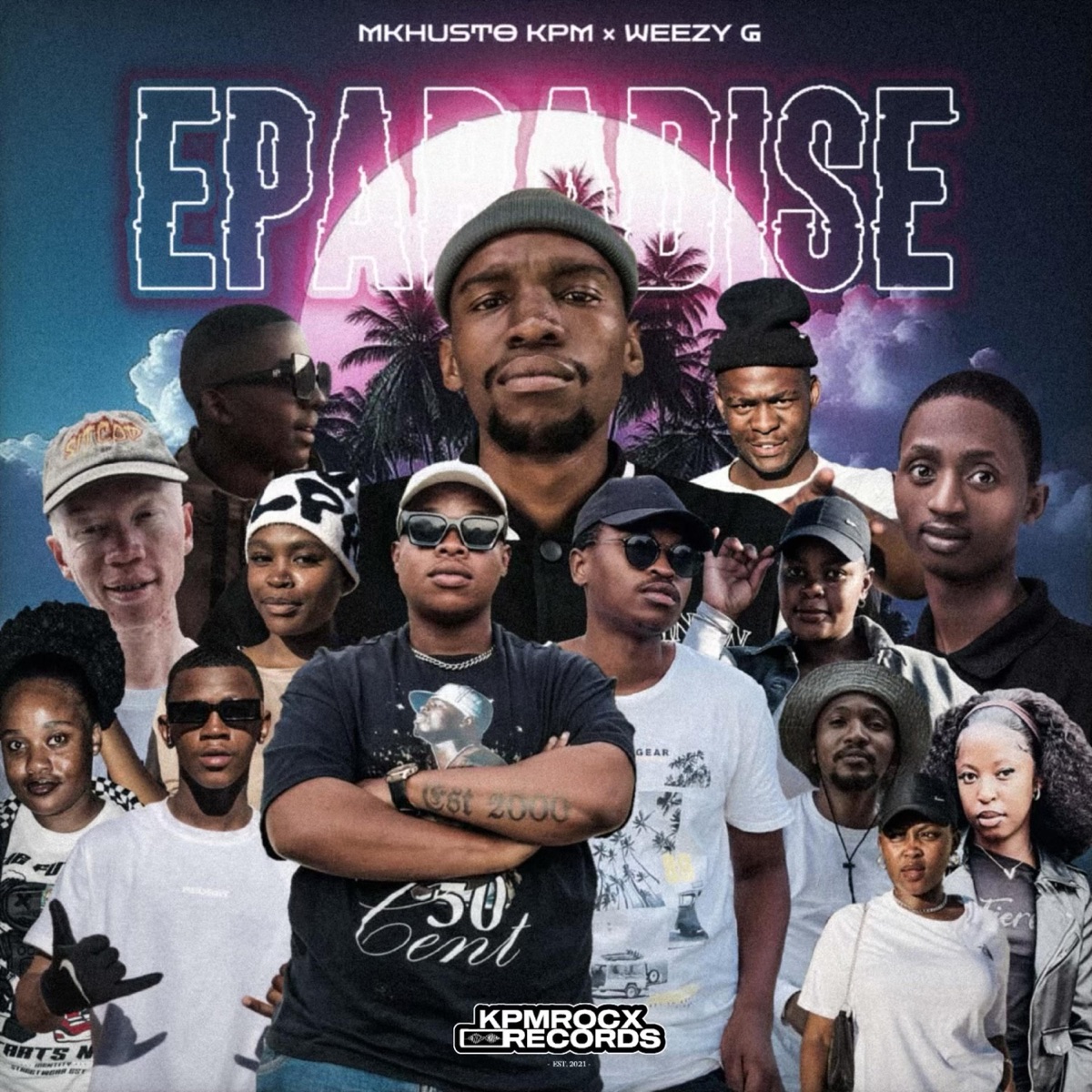 Abantu Banomona (feat. Malefa, Weezy G, Karabo, CK Dolla, Lady M, Mpumi & Thandeka) - Single by Mkhusto KPM album cover