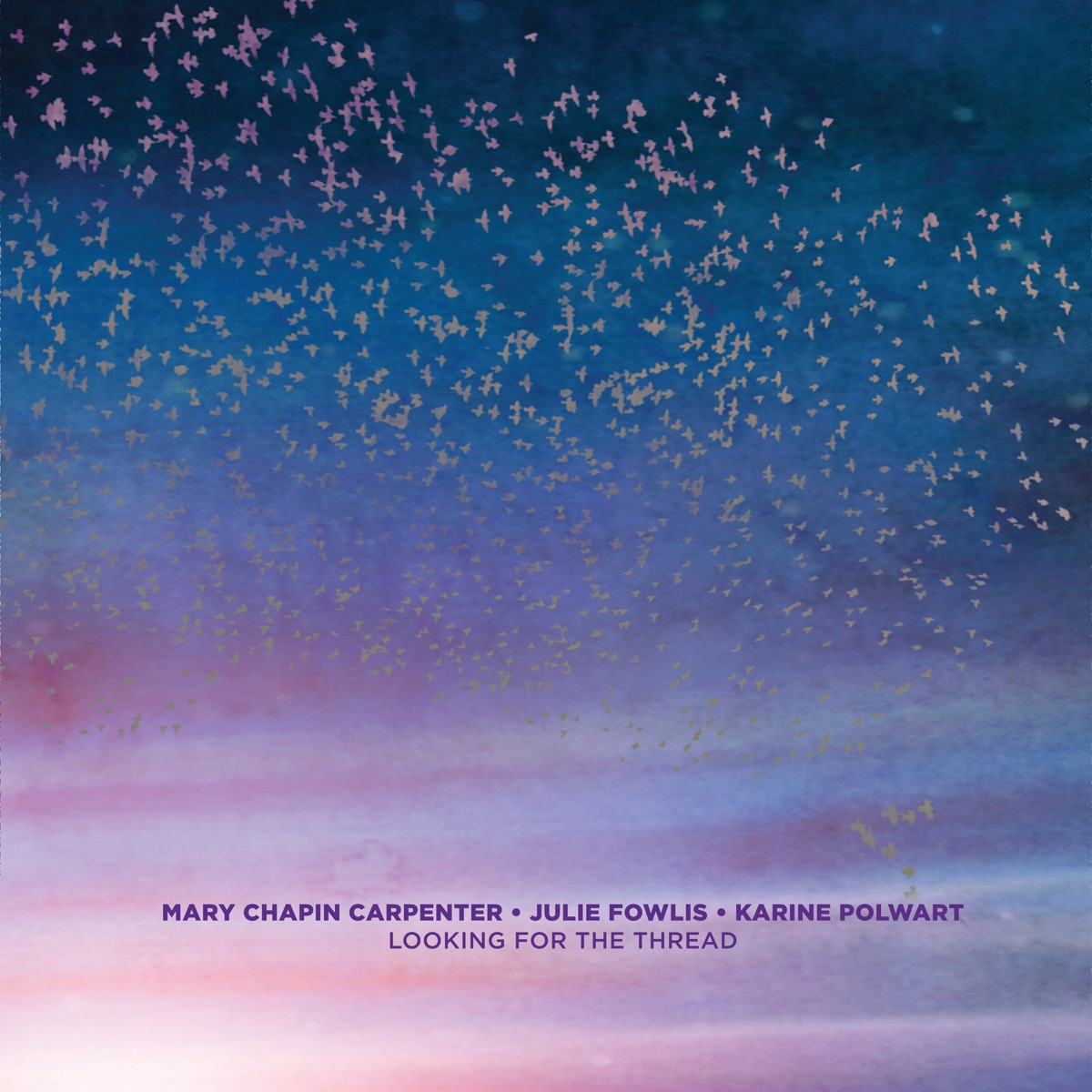 Looking For The Thread by Mary Chapin Carpenter, Julie Fowlis & Karine Polwart album cover