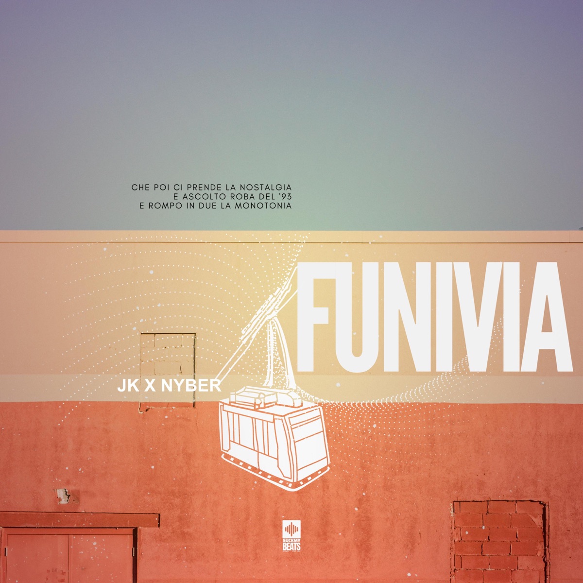 Funivia (feat. Nyber) - Single by Jk album cover
