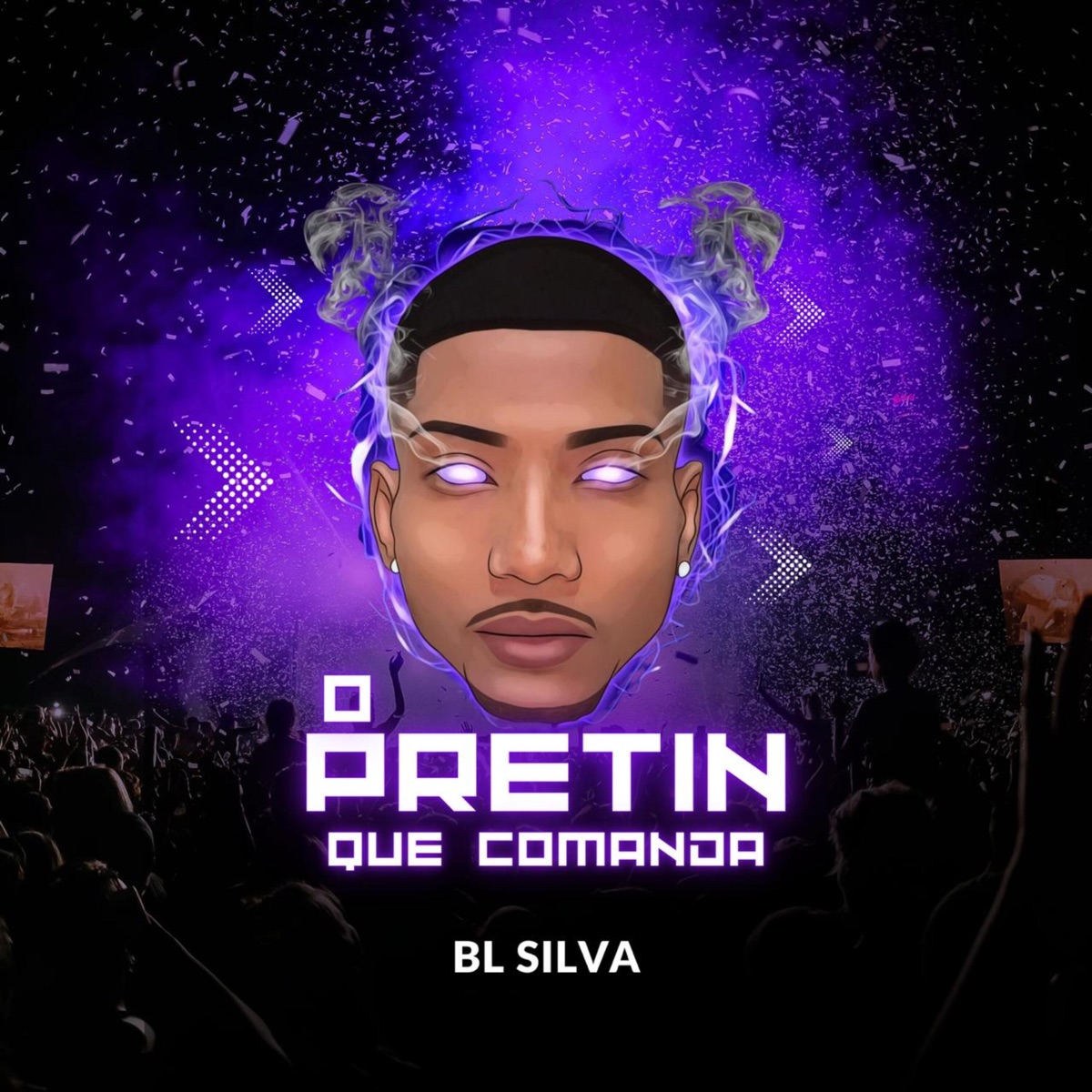 O Pretin Que Comanda - Single by Bl Silva & DJ Igor do PB album cover