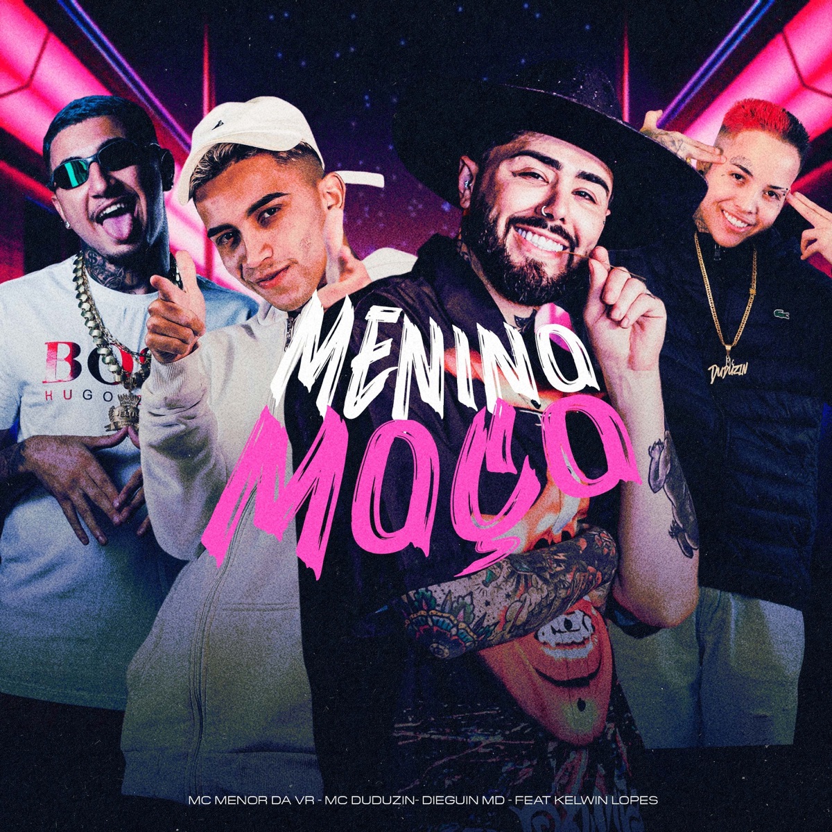 Menino Moço (feat. Kelwin Lopes) - Single by DieguinMd, Mc Menor Da VR & MC Duduzin album cover