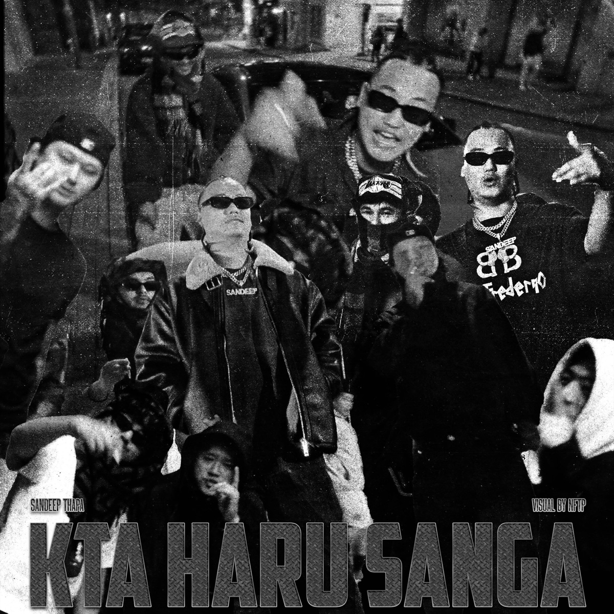 KTA HARU SANGA - Single by Sandeep Thapa album cover