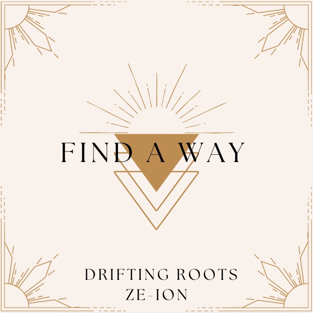 Find a Way - EP by Drifting Roots & Ze-Ion album cover