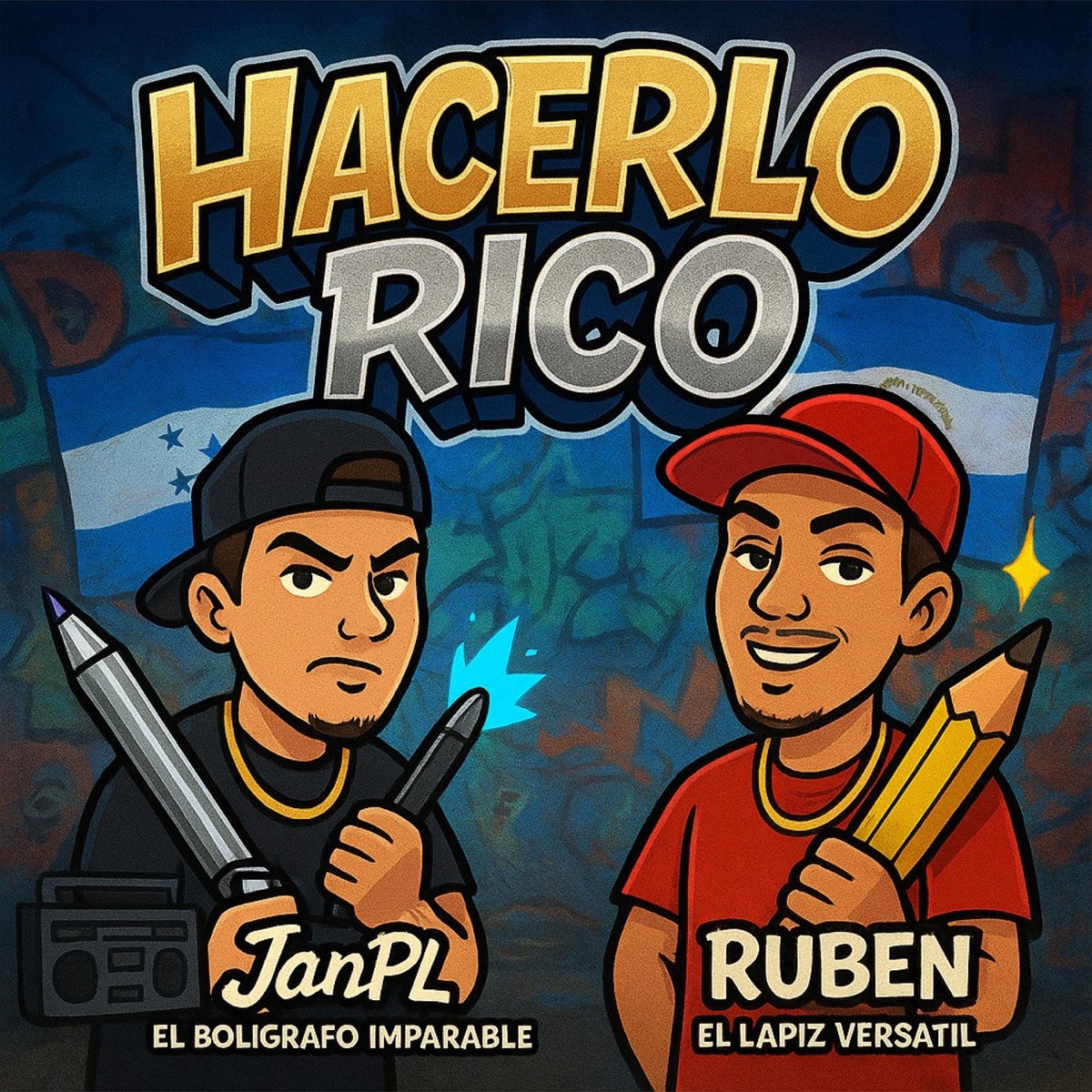 HACERLO RICO (feat. Racstyle Ruben) - Single by JanPL album cover