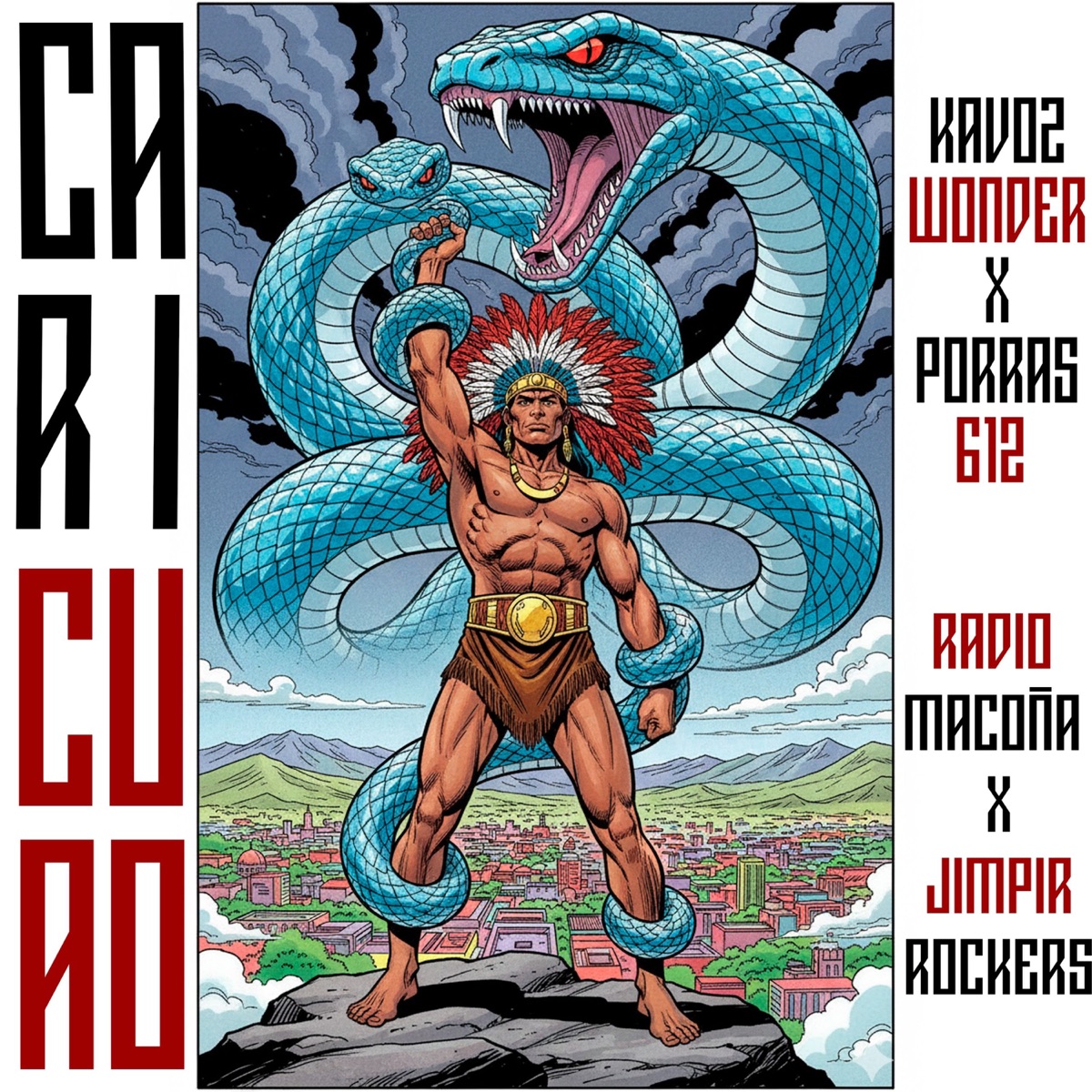 Caricuao - Single by Porras 612, Kavoz Wonder & Radio Macoña album cover