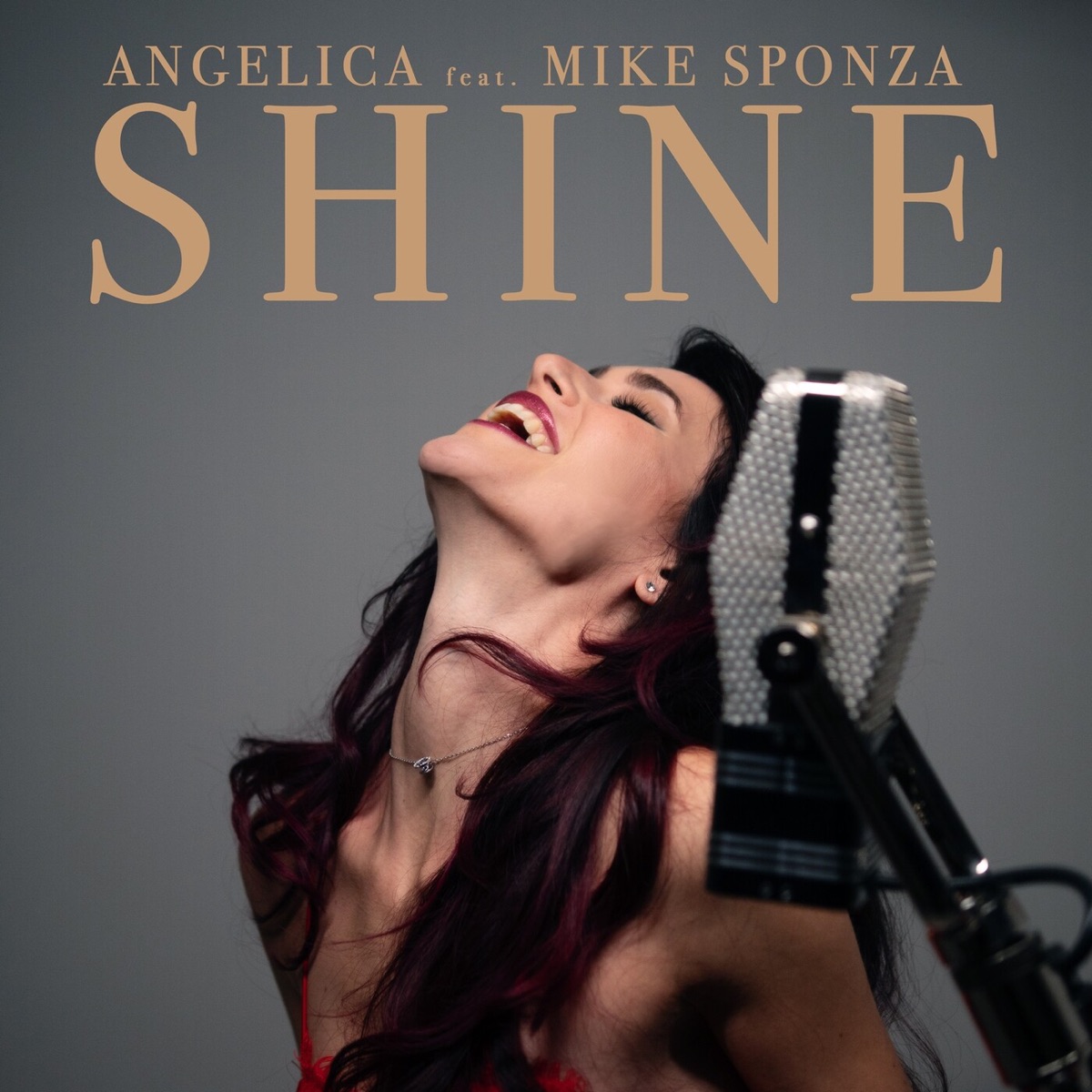 Shine - Single by Angelica Zacchigna & Mike Sponza album cover