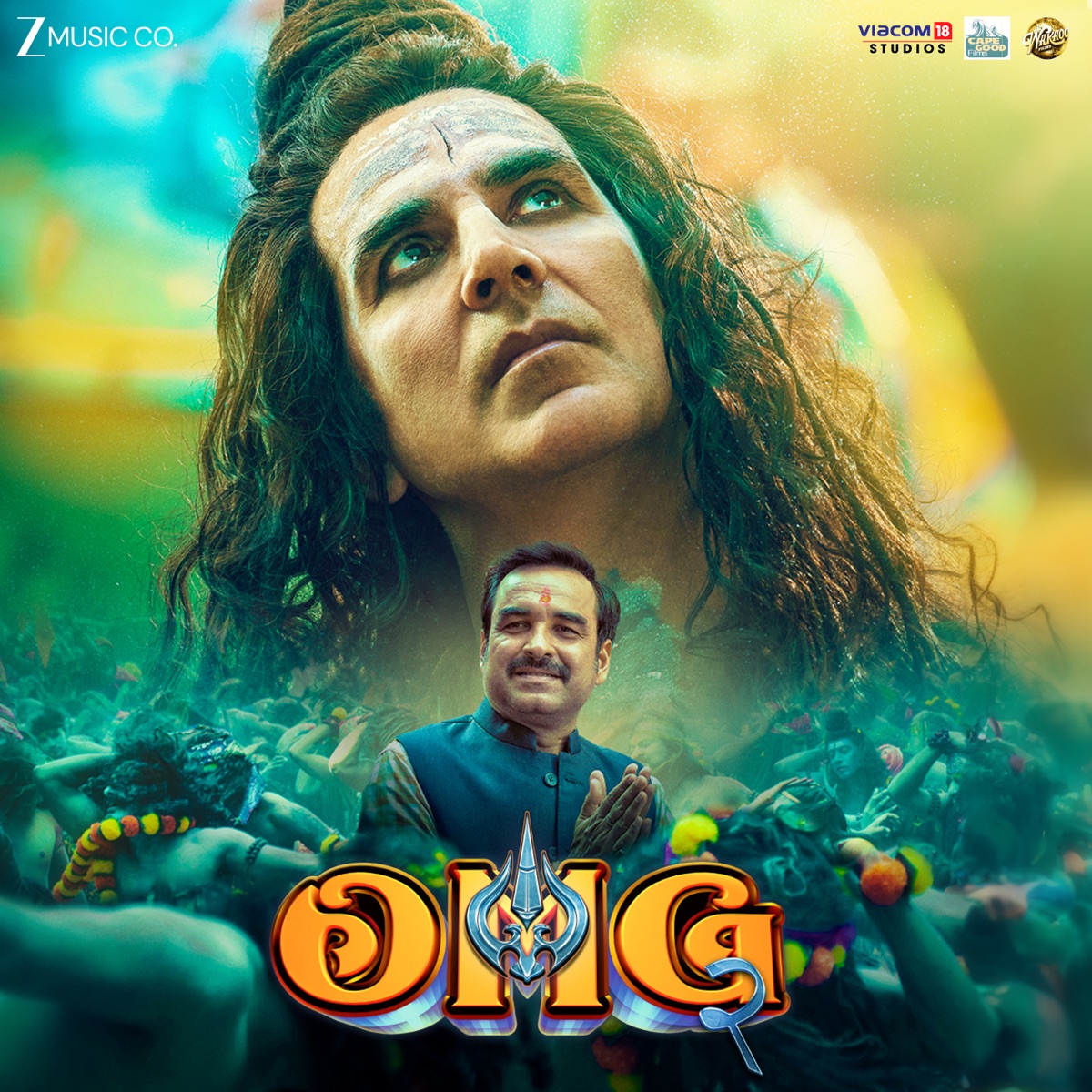 Omg 2 (Original Motion Picture Soundtrack) - EP by Hansraj Raghuwanshi, Djstrings, Raahi, Vikram Montrose, Pranaay & Sandesh Shandilya album cover