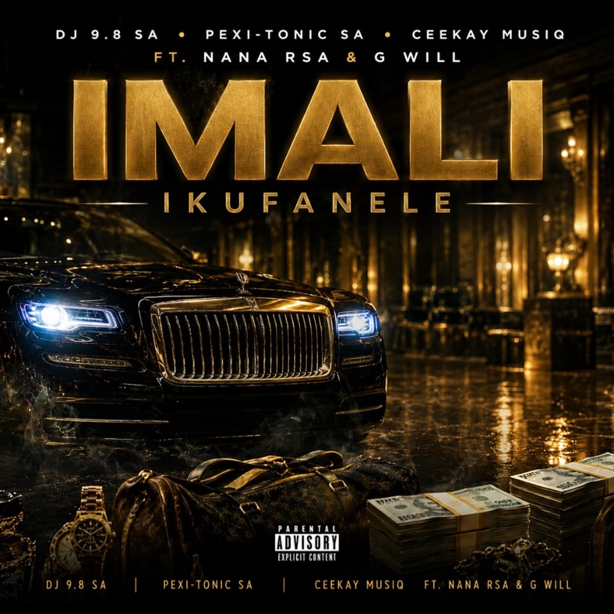IMALI IKUFANELE (feat. Nana RSA & G WILL) - Single by Pexi-Tonic SA, Dj 9.8 SA & Ceekay Musiq album cover