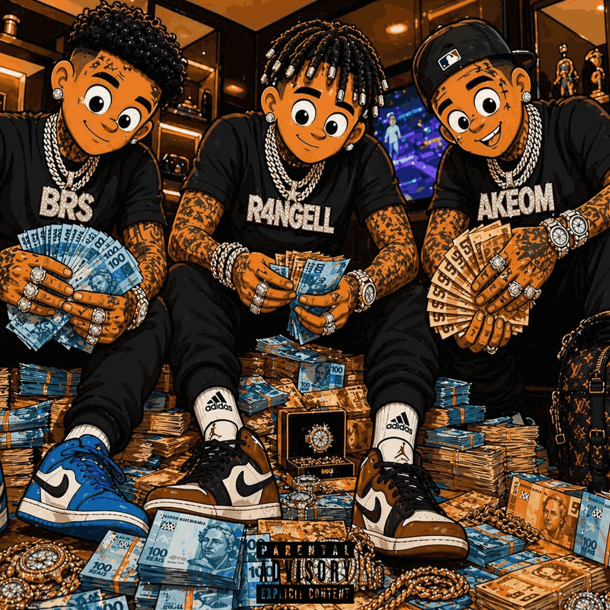 Hiper foco em Dinheiro - Single by Og rangell, Akeom.wav & Paragua album cover