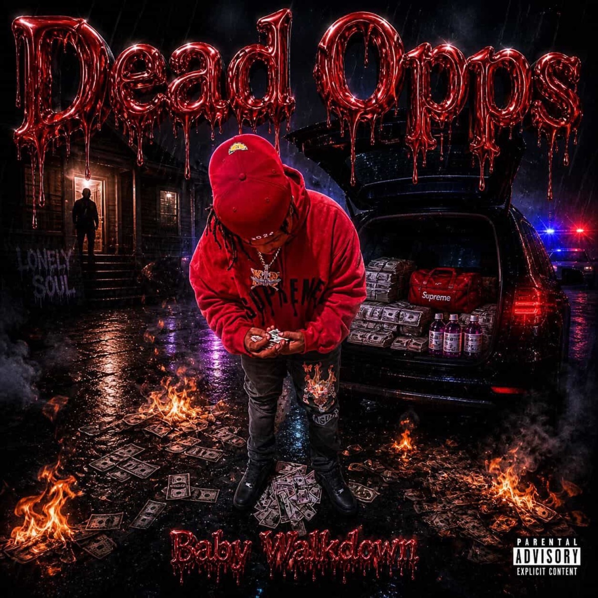 DeadOpps - Single by Baby Walkdown album cover
