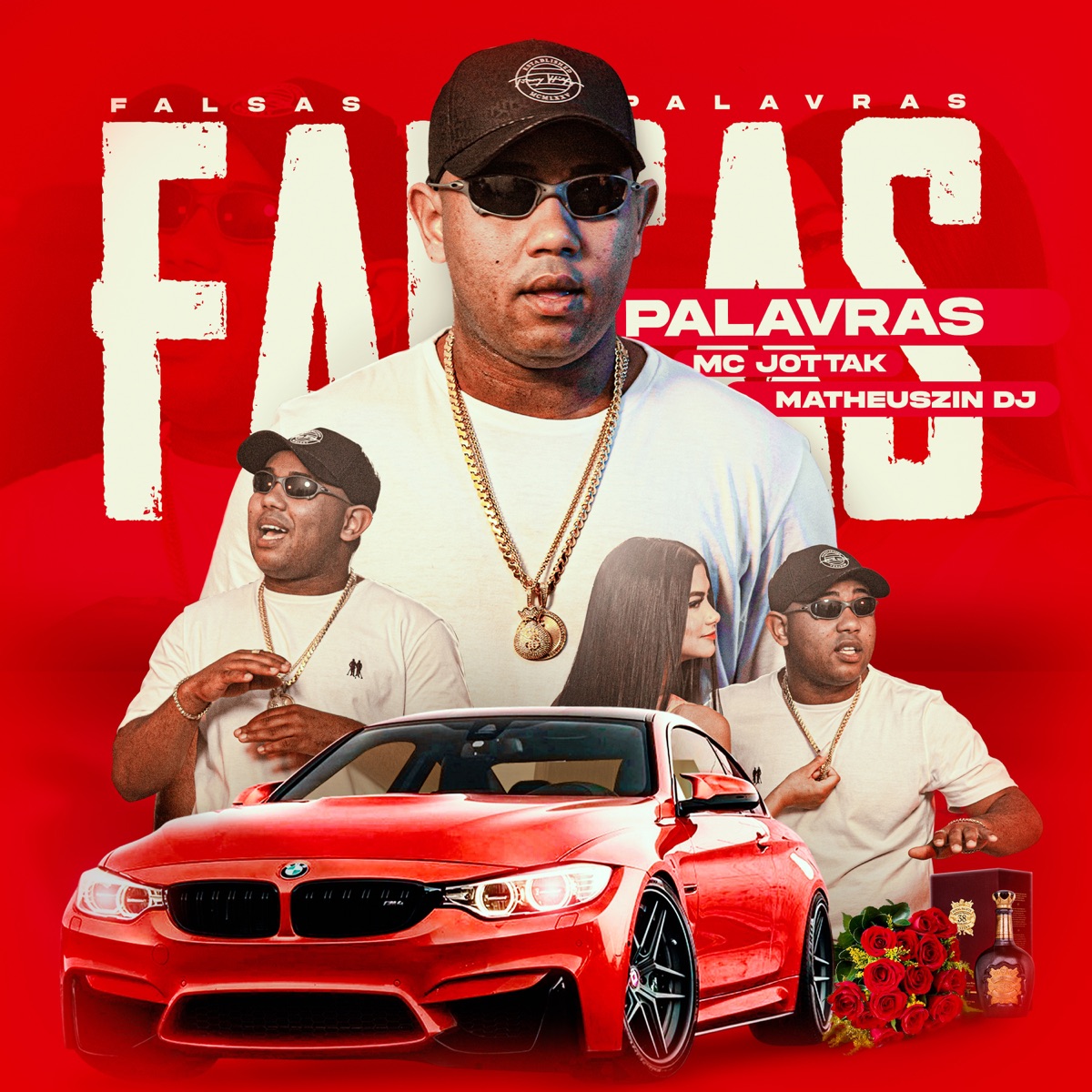 Falsas Palavras (feat. Matheuszin DJ) - Single by MC Jottak album cover