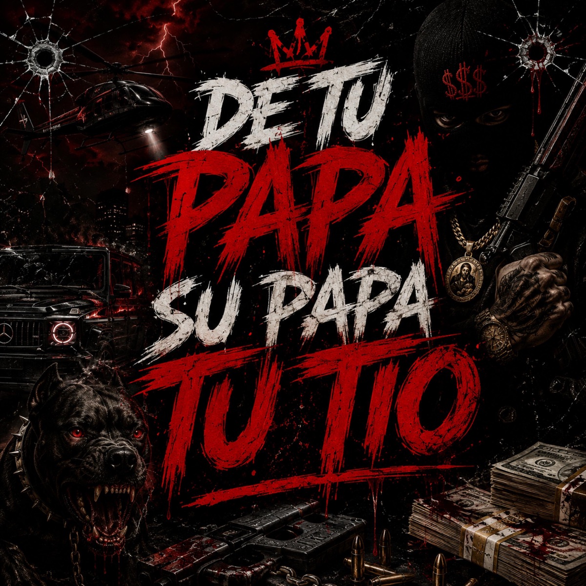 DE SU PAPA TU PAPA TU TIO (feat. You) - Single by FLOW DE LA MATA album cover