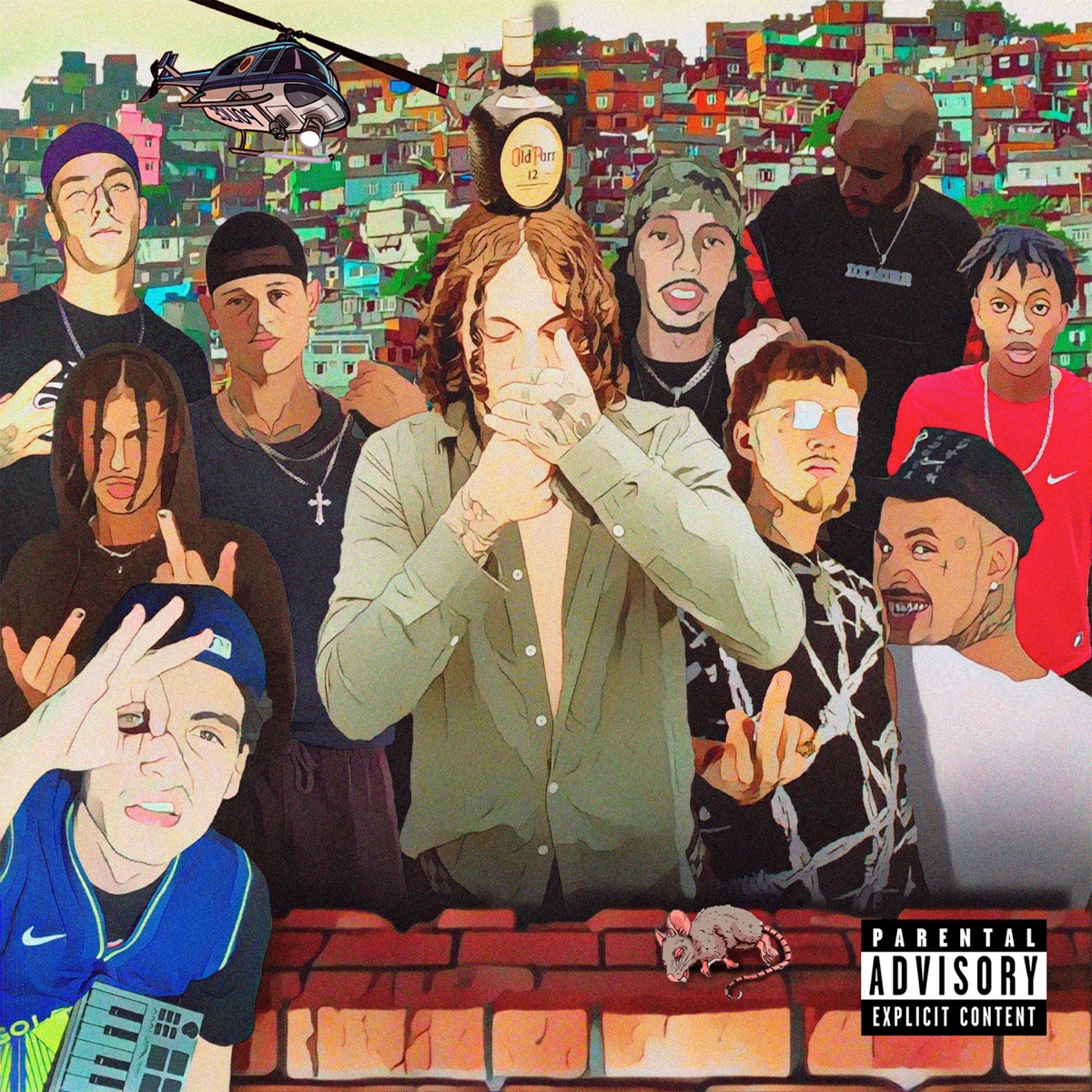 A CARA DO UNDERGROUND BRASILEIRO (feat. THEBURPP, neneka, 12boishawty, Novi, Amon-rá AMNR, yanfromtheblock, dxmirr, HLN & Slidingboy33) - Single by MTrlk & BeatsbyTree album cover