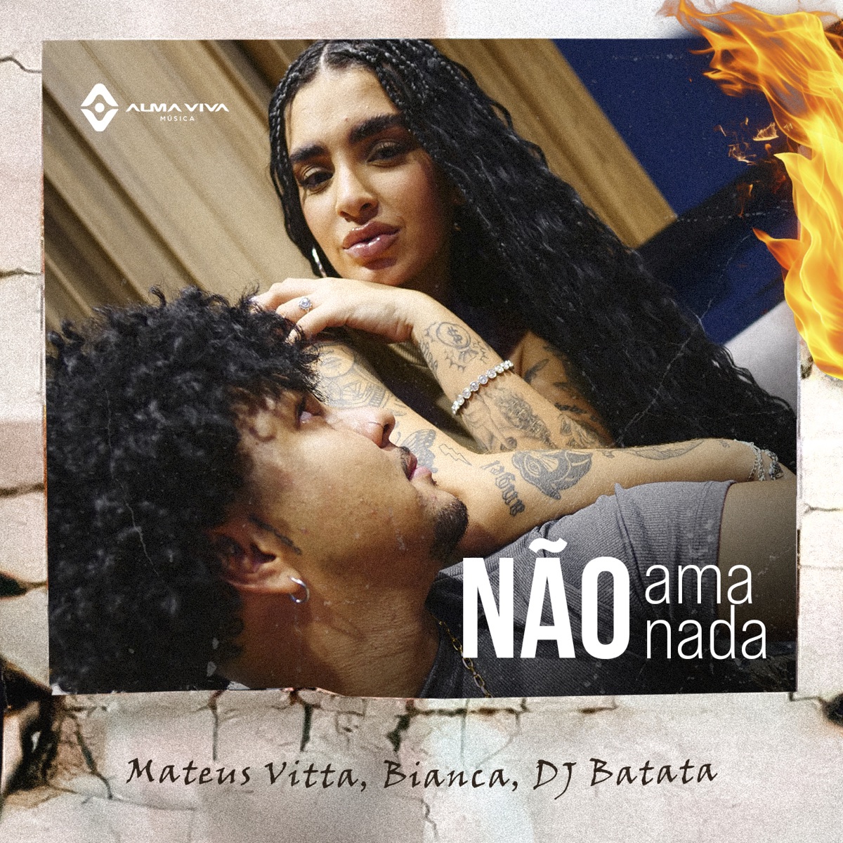 Não Ama Nada - Single by Mateus Vitta, Bianca, Dj Batata & AlmaViva Música album cover