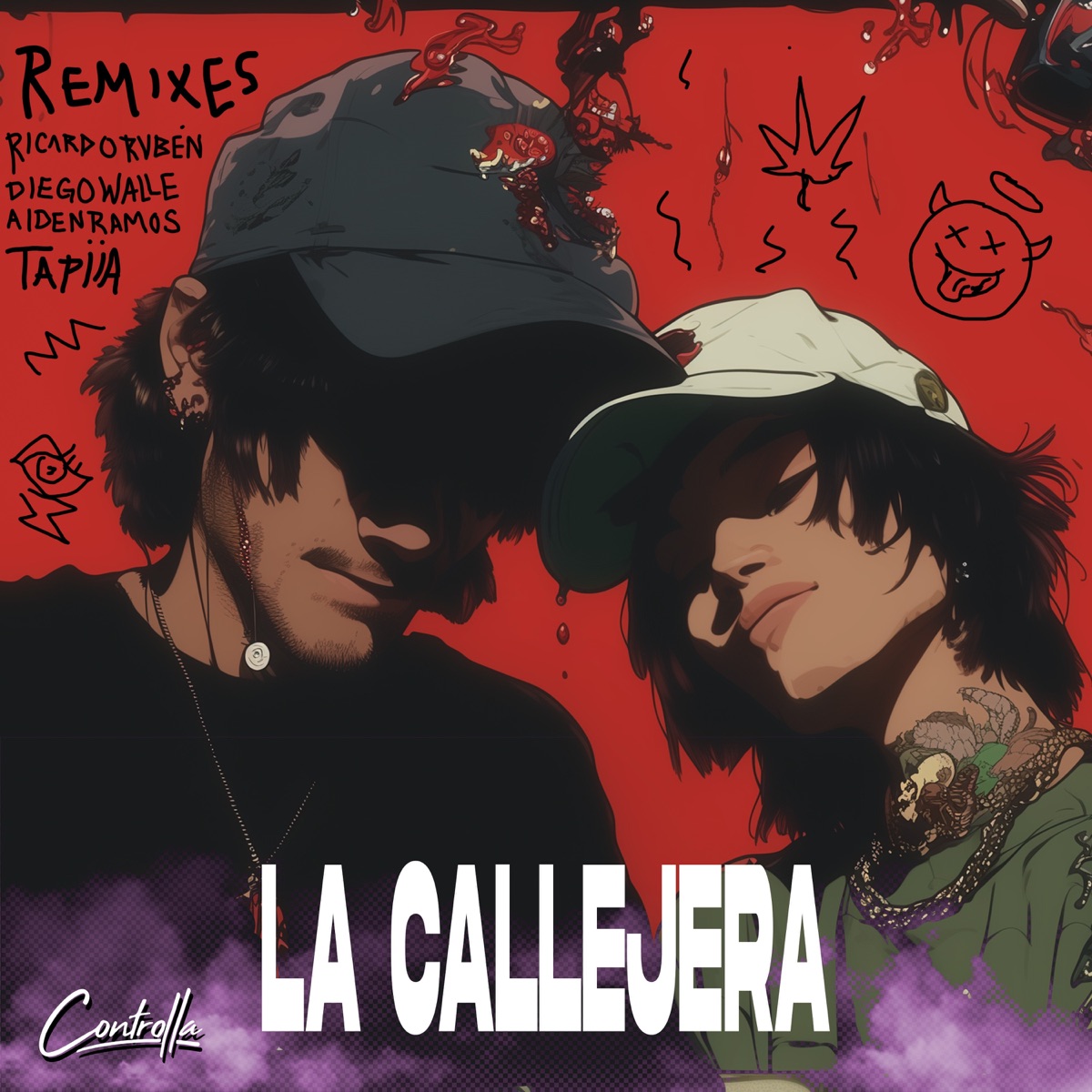 LA CALLEJERA - EP by Ali X & LIL VISIONS album cover