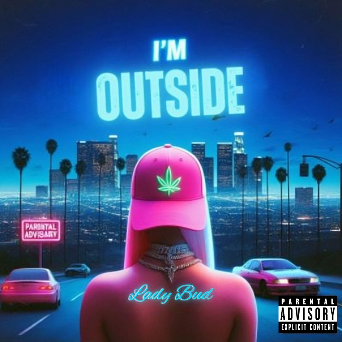 I'M OUTSIDE - Single by LADY BUD album cover