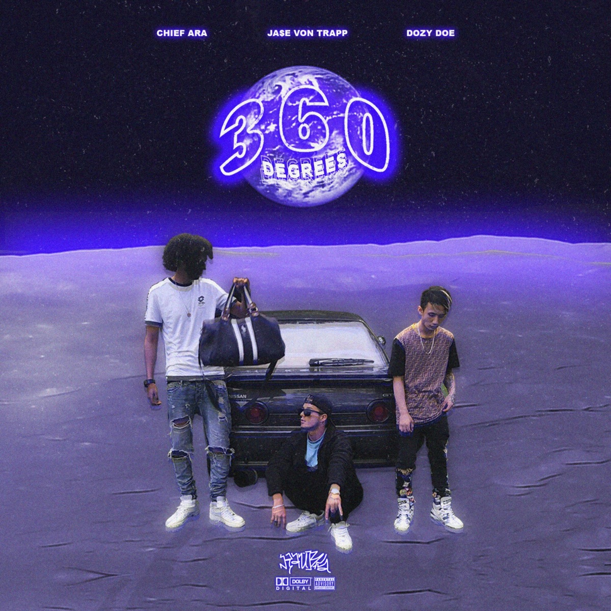 360 Degrees (feat. JA$E VON TRAPP) - Single by Chief Ara album cover