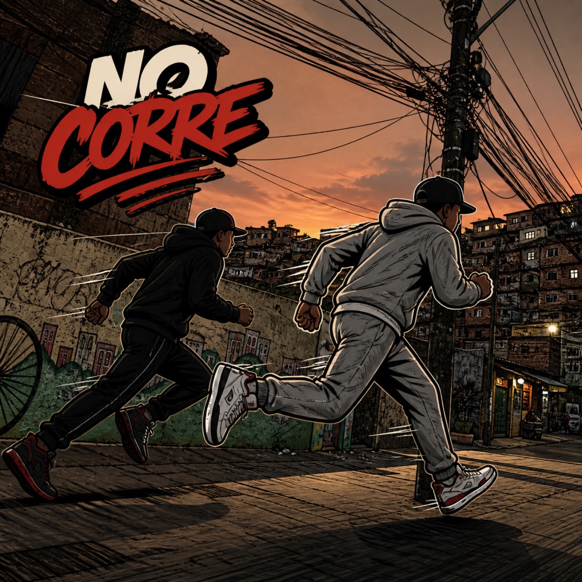NO CORRE - Single by KIFER & akaphvt album cover